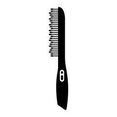 Hair brush straightener