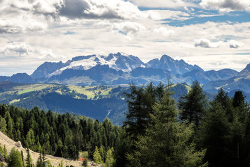 Südtirol - Dolomiten - Badia - Ausblick vom Heiligkreuzkofel