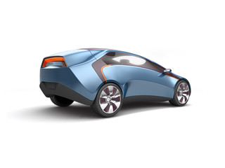 Obraz na płótnie Canvas Future electric concept car. 3d rendering