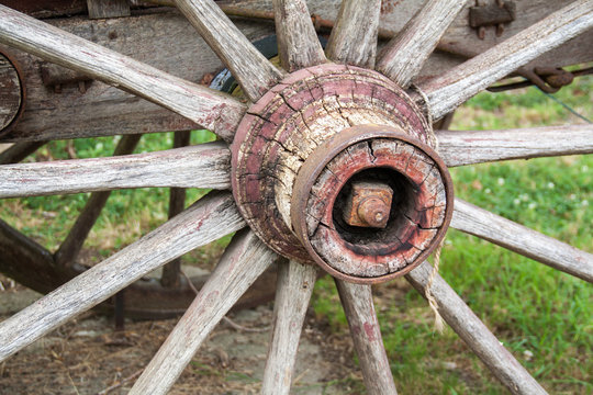 Essieu de roue de tombereau
