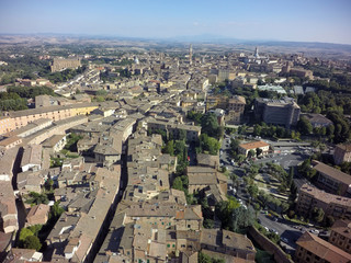 Vista aerea siena da camollia