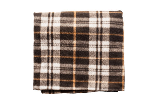 Folded Plaid Isolated