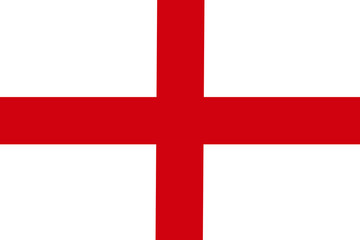 Naklejka premium England flag ,Original and simple Republic of The England flag 