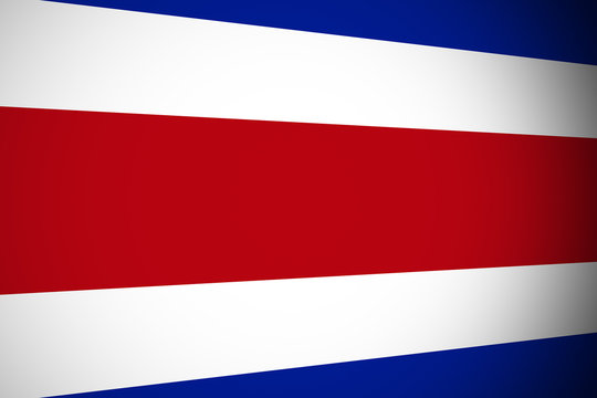 Costa Rica flag ,Original and simple Coata Rica flag 