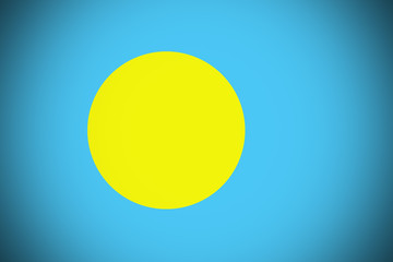 Palau flag ,original and simple palau flag