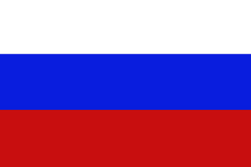 Russia flag ,original and simple Russia flag
