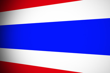 Thailand flag ,original and simple thailand flag
