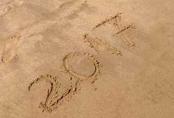 New Year 2017  is coming concept