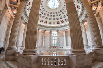 WASHINGTON, USA  - June 23, 2016 - Russel building senate capitol in washington dc - obrazy, fototapety, plakaty