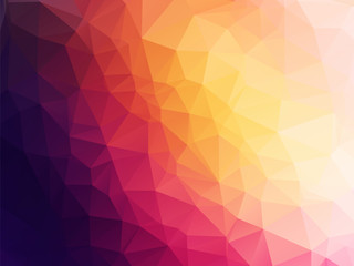 Obraz premium dark abstract low poly background