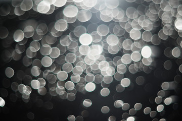 Abstract background, blurred of raining, blurred of water, Bokeh circle background.
