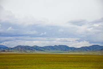 Fototapeta na wymiar Mountains landscape. Altai nature, Russia