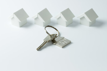 House key for real estate concept