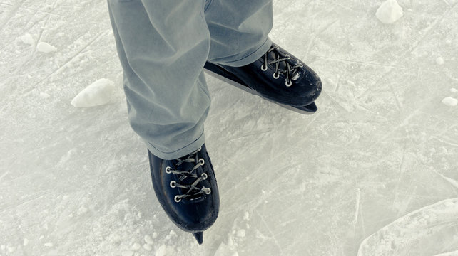Ice skates.