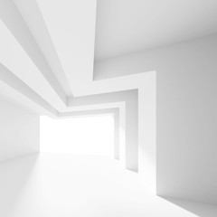 Fototapeta premium White Room with Window