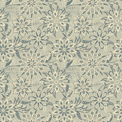 floral vector illustration damask  background