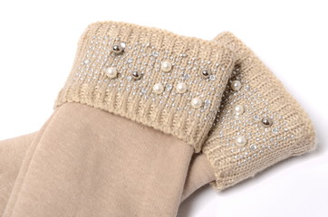 upper detail gloves, fashion