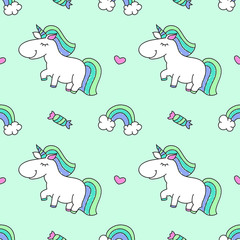 unicorns and rainbows