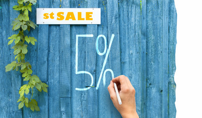 40 percent sale