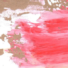 The spots of paint. Background painted with gouache.