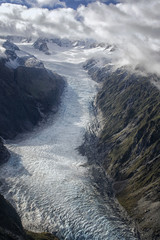 Icy glacier