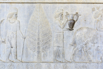 Historical Persapolis city in Shiraz, Iran. September 13, 2016.