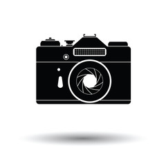 Icon of retro film photo camera