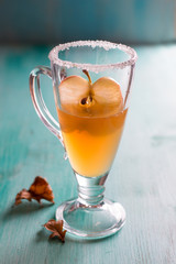 Apple cider or fruit tea