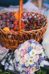 Fototapeta na wymiar wedding bouquet flowers