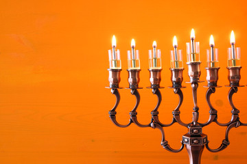 Image of jewish holiday Hanukkah background
