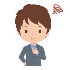 男性　ビジネスマン　イラスト