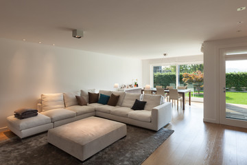 Living room of luxury house