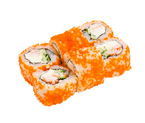 japanese roll isolated