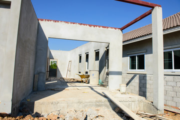 building residential construction house