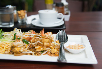 Thai food Pad thai