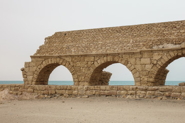 Ruined Roman Aqueduct