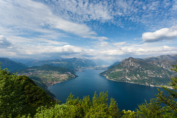 Fototapeta na wymiar Lake Iseo, Italy