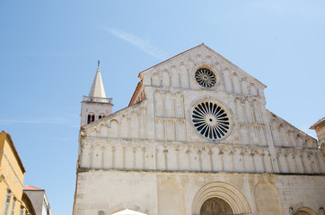 Cathedral of Saint Anastasia.Croatia - Zadar in Dalmatia.