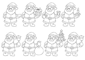 Weihnachten, Weihnachtsmann, Santa