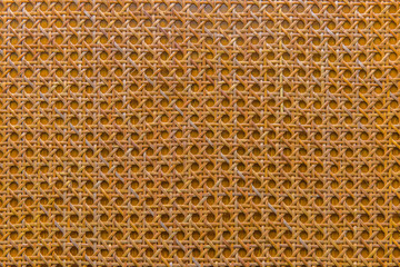 handcraft of bamboo weave texture for background