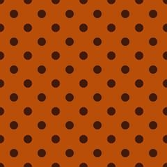 Brown polka dot