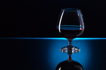 Snifter with brandy