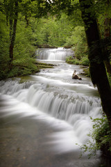 Fototapeta premium Cascades du Hérisson - Jura - France