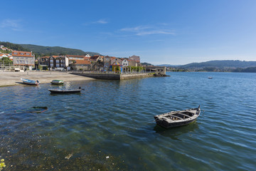 Embarcadero de Combarro (Pontevedra, España).