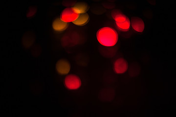 Blurred lights