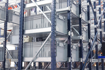 The image of a warehouse equipment