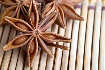 star anise close up