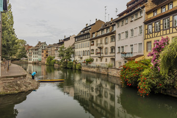 Fototapeta na wymiar The central part of Strasbourg