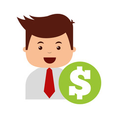 business economy concept icon vector illustration design