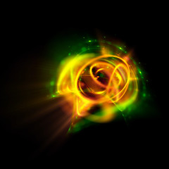 Abstract ring background with luminous swirling backdrop. Glowing spiral. The energy flow tunnel.
Shine round frame with light circles light effect. Glowing cover. Space for your message.